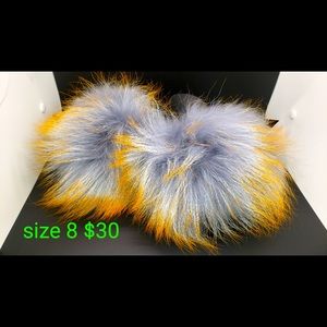 Grayish FurSlippers💜💜💜